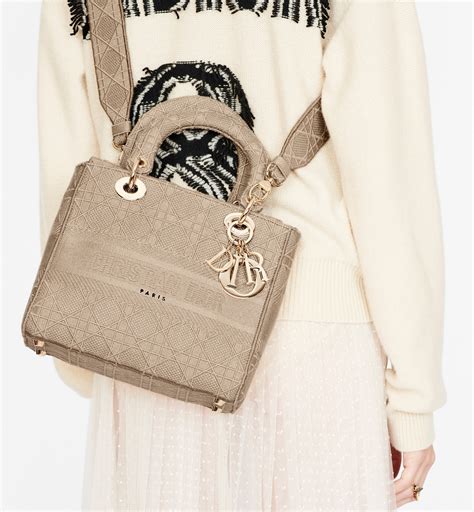 dior medium lady d-lite bag embroidery|small Lady Dior Bag price.